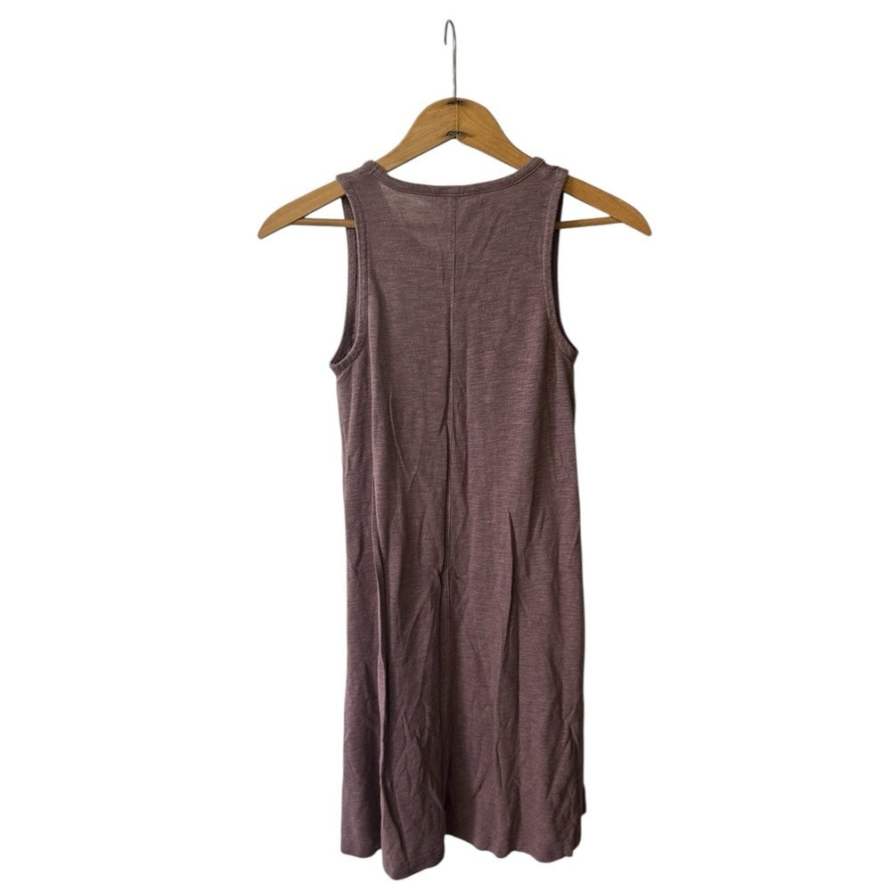 Madewell | Women’s Mauve/Purple Knit Crewneck Tank Shift Highpoint Dress Size XS - Picture 6 of 16